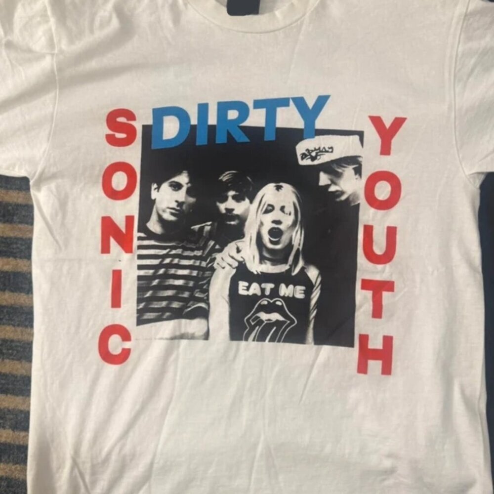 Sonic Youth Dirty 1990 tour t shirt 90